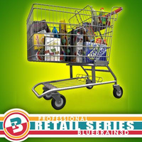 3D Model Download - Shopping Cart - Full